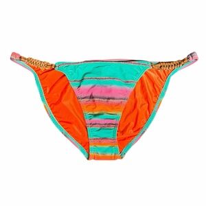 Sofia by Vix Lima Detail Couro Full NWT Bikini Bottoms